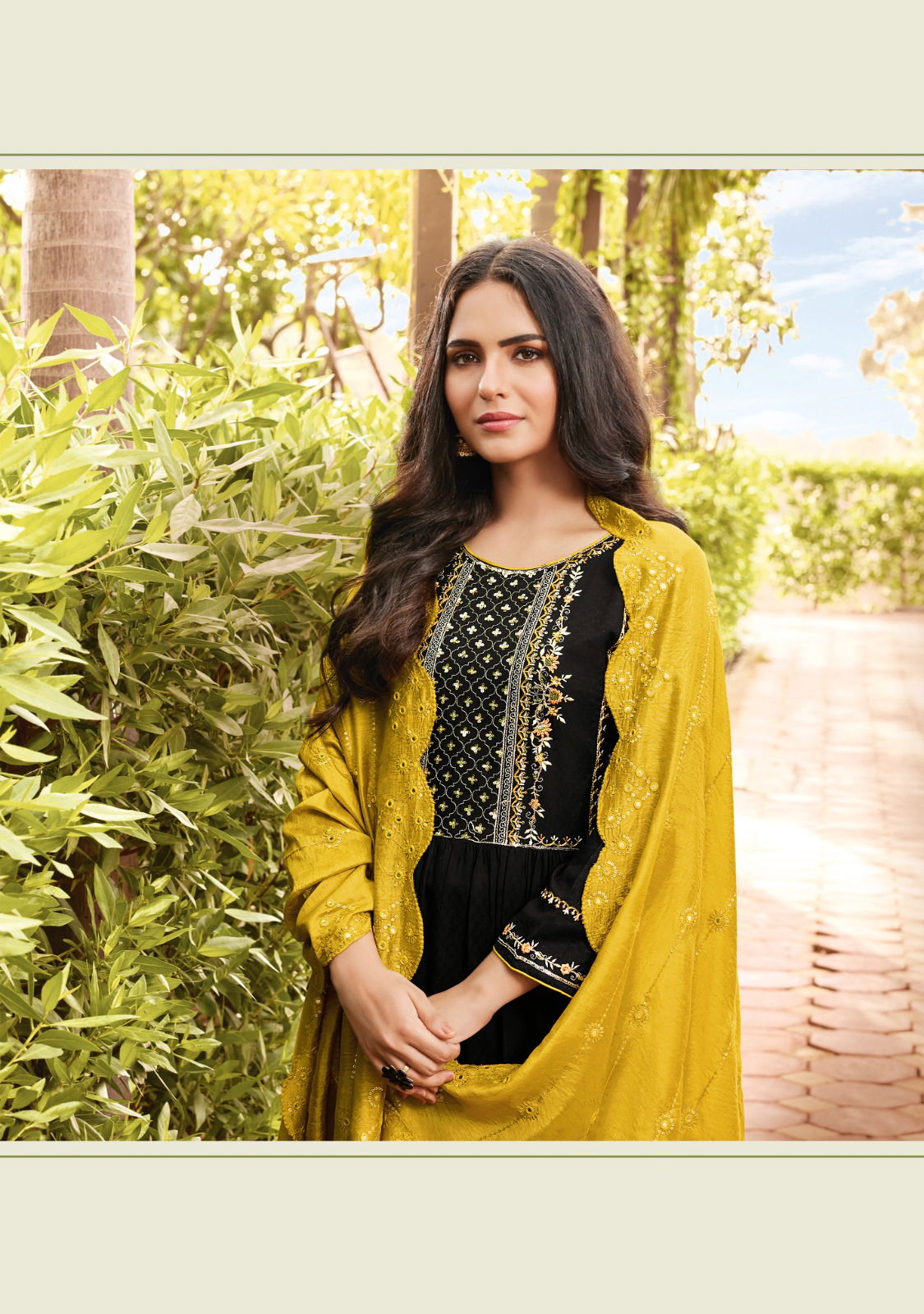 Surabhi Vol 2 By Ladies Flavour Rayon Kurti With Bottom Dupatta Catalog
